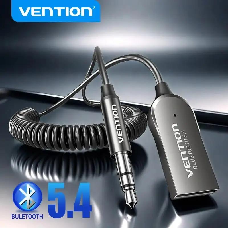 Bluetooth Adapter Receiver - Vention bluetooth 5.4 aux adaptador sem