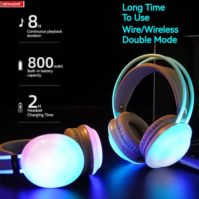 Gaming rgb luz colorida fones  - Gaming Headset Rgb avaliação e preço